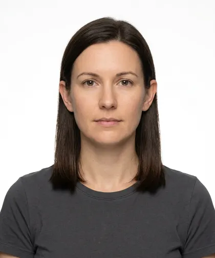 US Passport · 2×2 in · white background